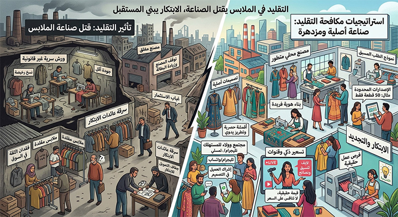 التقليد في الملابس